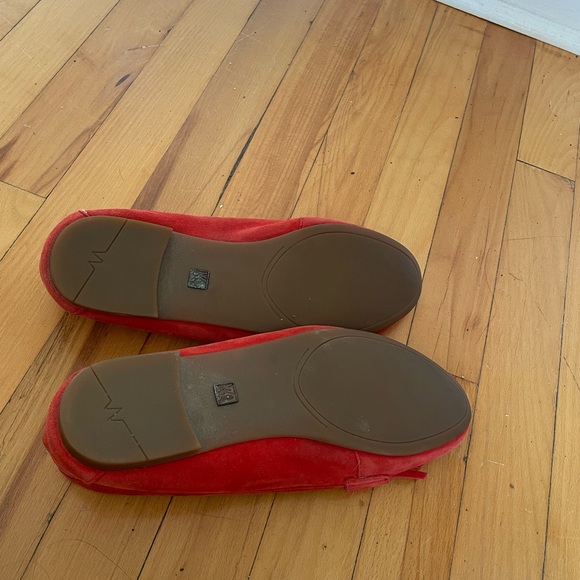Red Suede Loafers - Size 8.5 - Picture 5 of 6